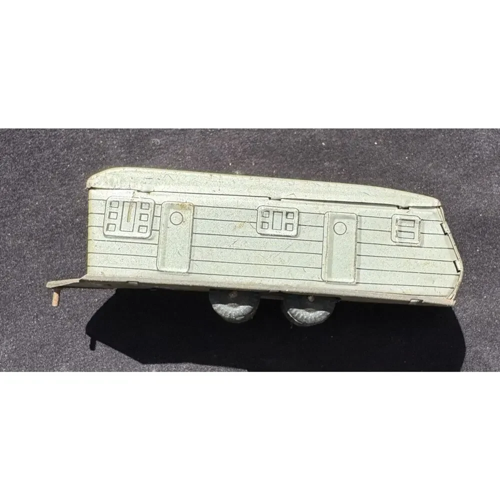 Rare Vintage IICHIMURA Indian Logo Tin Travel Trailer Made in Japan LO14